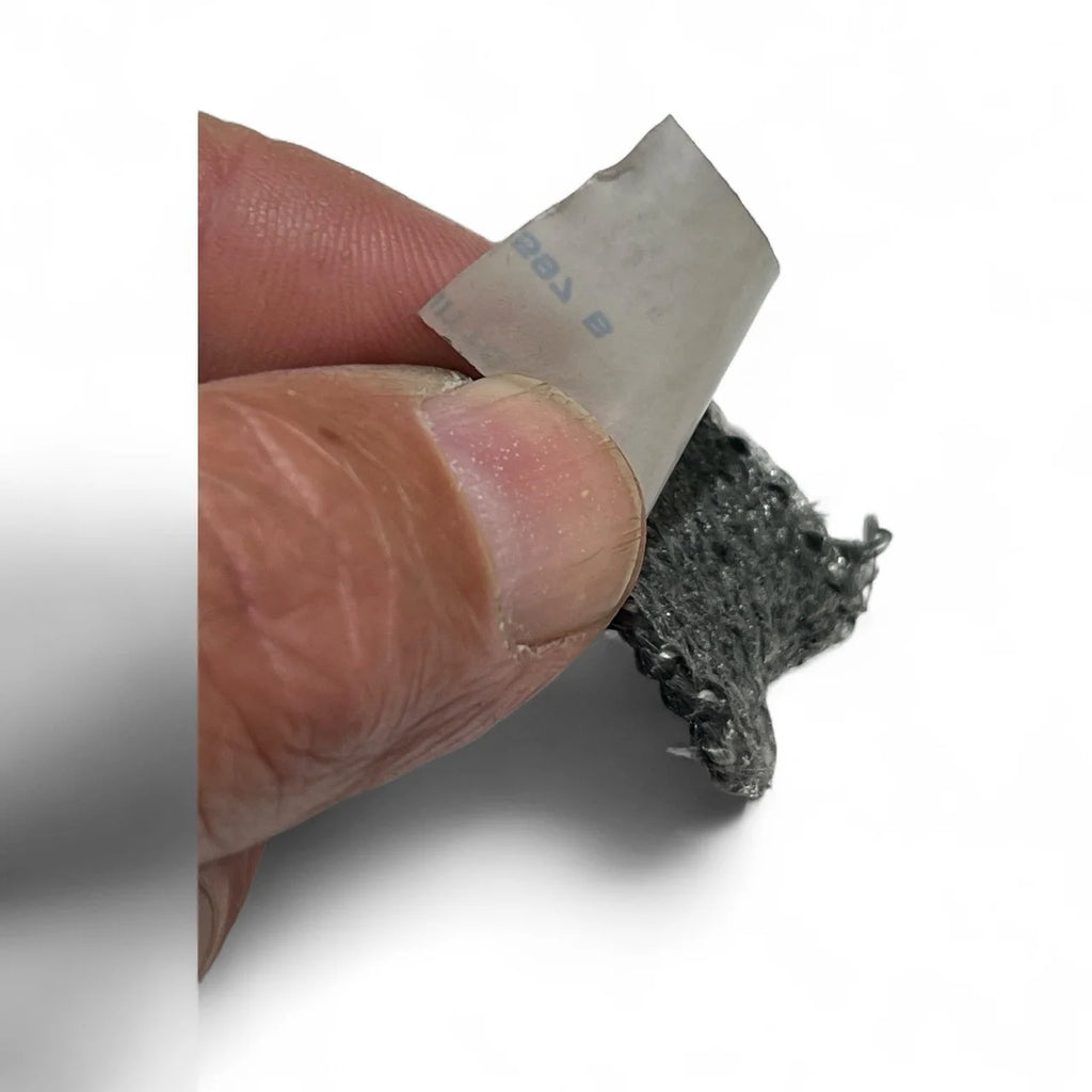 Flat Stove Glass Gasket Tape, 7-Foot Adhesive-Backed Fiberglass Roll for Wood Stoves and Fireplace Inserts