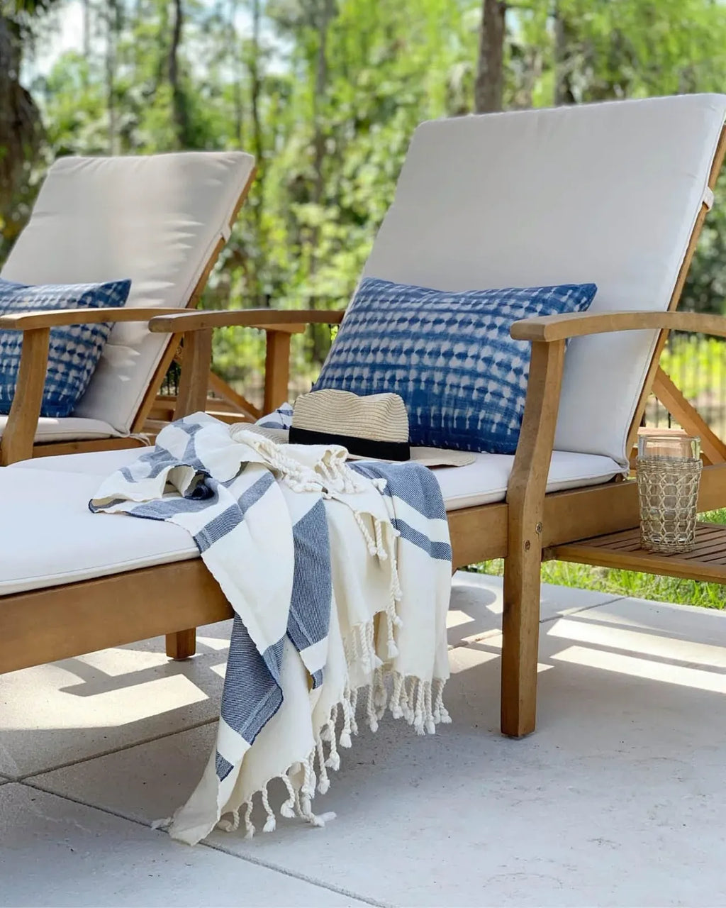 Flatwoven Turkish Cotton Bath Towel