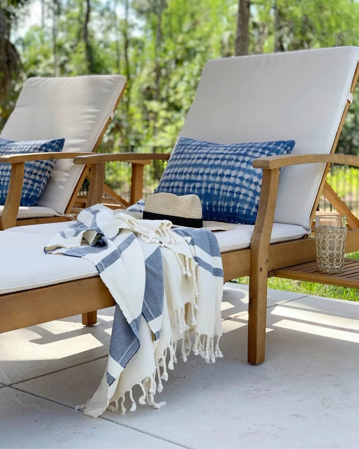 Flatwoven Turkish Cotton Bath Towel