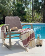 Flatwoven Turkish Cotton Bath Towel