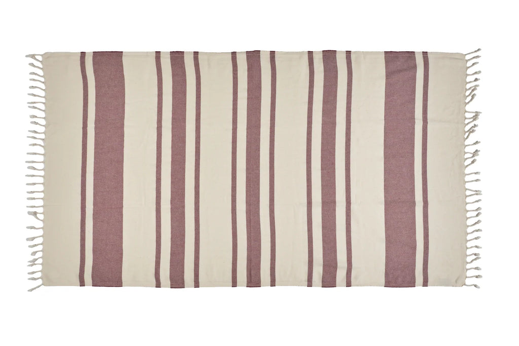 Flatwoven Turkish Cotton Bath Towel