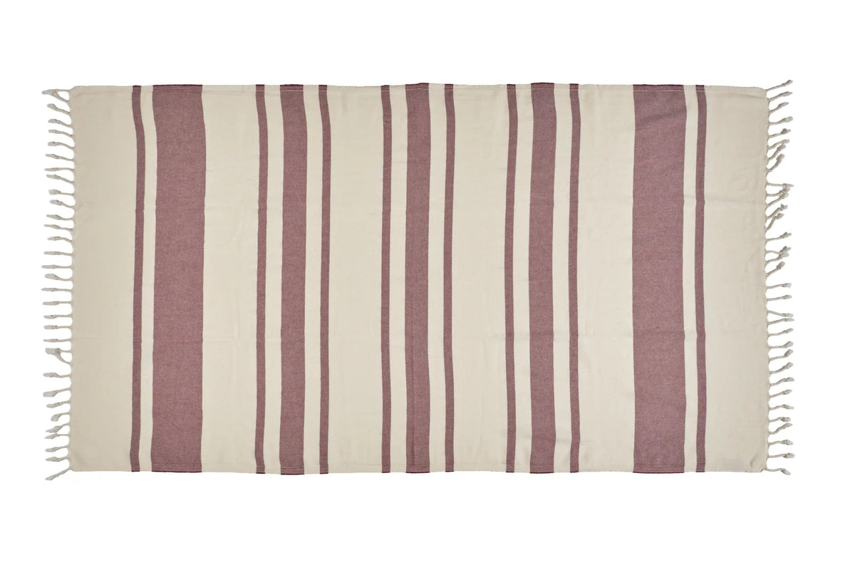 Flatwoven Turkish Cotton Bath Towel