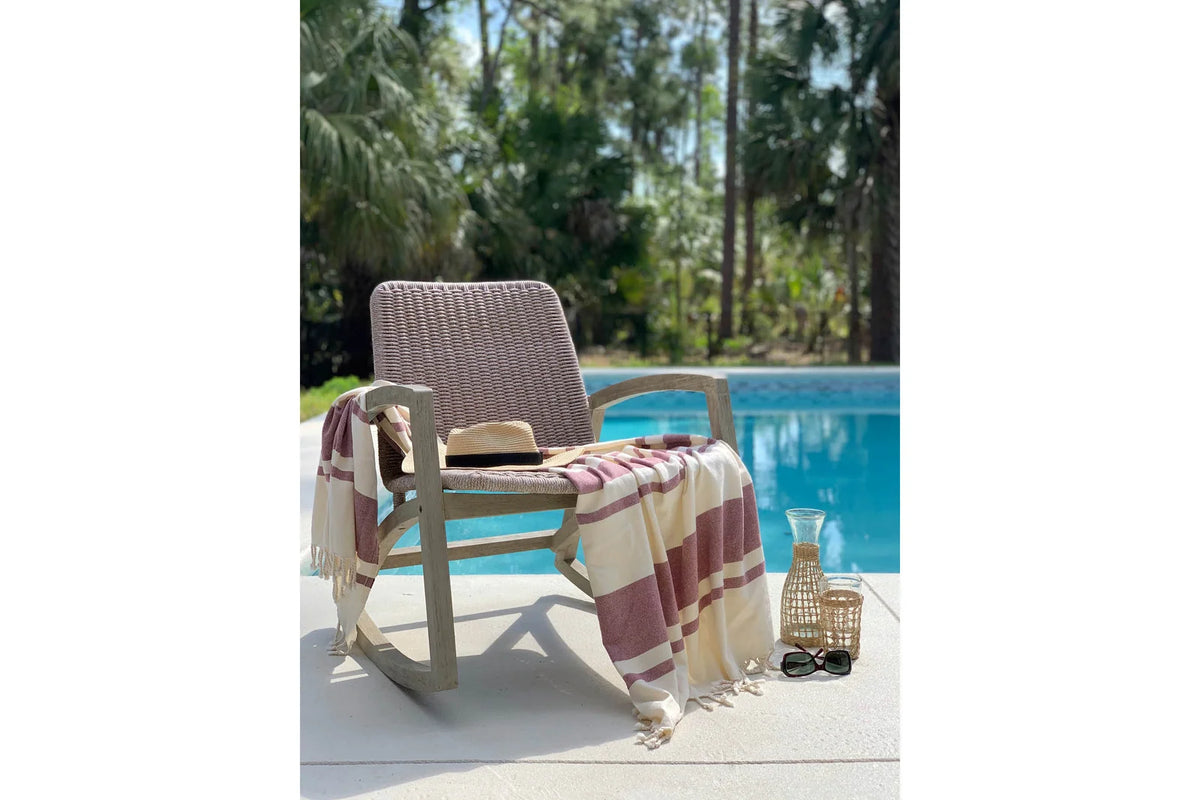 Flatwoven Turkish Cotton Bath Towel