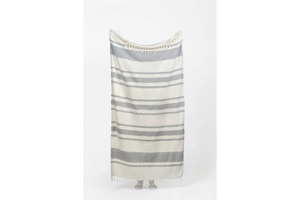 Flatwoven Turkish Cotton Bath Towel