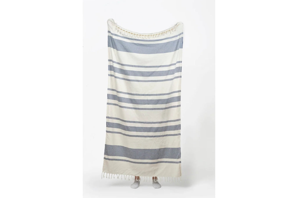 Flatwoven Turkish Cotton Bath Towel
