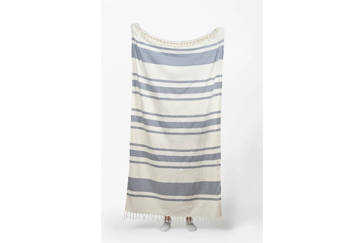 Flatwoven Turkish Cotton Bath Towel