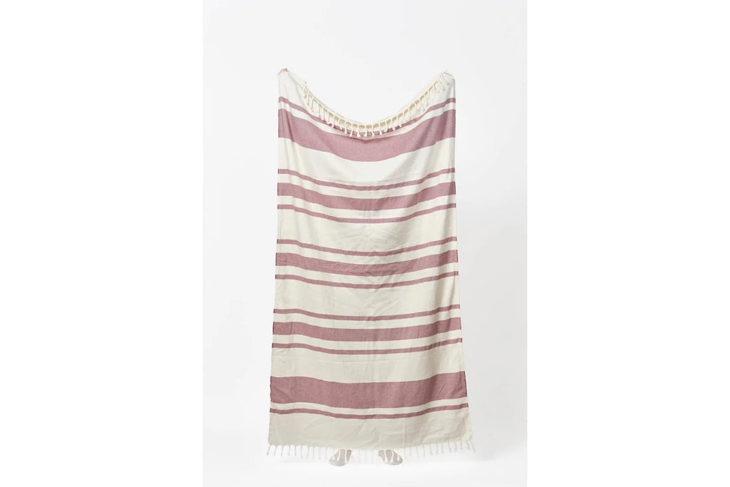 Flatwoven Turkish Cotton Bath Towel