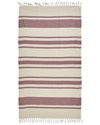 Flatwoven Turkish Cotton Bath Towel, Terra