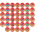Flavored Coffee Pods Variety Pack, 40 Count Light Roast Assorted Ice Cream Inspired Arabica Coffees for Keurig Brewers