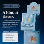 Flavored Single Serve Coffee Variety Pack with 10 Packets for Hot or Iced Coffee · 10 single-serve packets in one variety