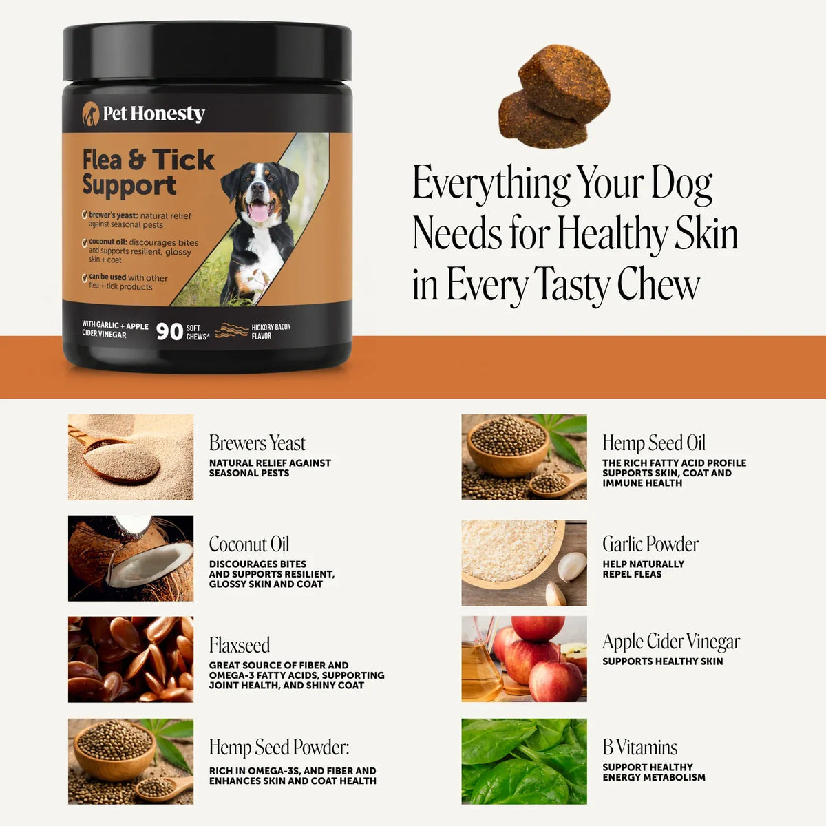 Flea and Tick Support Soft Chews