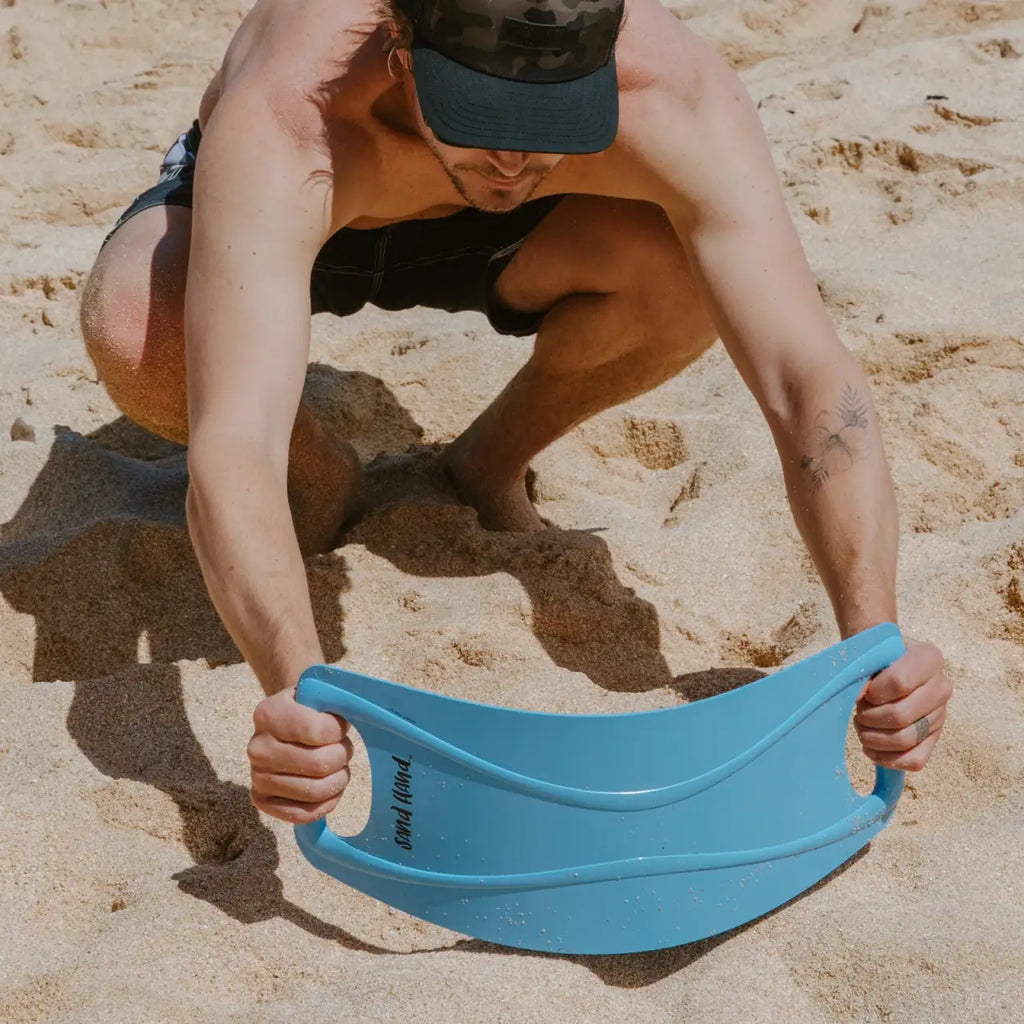 Flexible Sand Scoop for Beach Puddles and Creative Digging, Available in Terracotta, Blue, or Sage