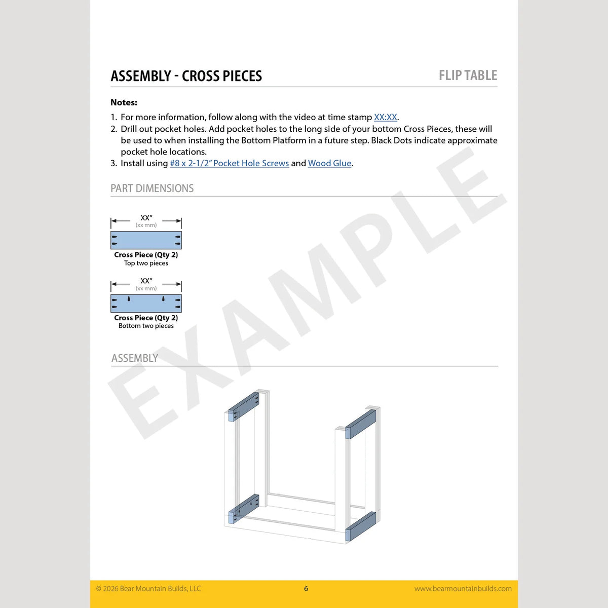 Flip-Top Tool Table Digital Plans and 3D Models