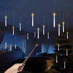 Floating Flameless Candles with Magic Wand Remote for a Hovering Ceiling Display and Fall Decor