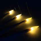 Floating Flameless Candles with Magic Wand Remote for a Hovering Ceiling Display and Fall Decor