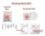 Floating White Pearl Vase Fillers in Three Sizes