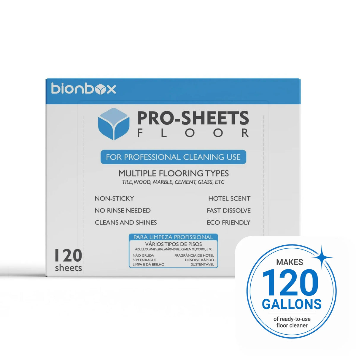 Floor Cleaner Sheets for Mopping, Dissolvable Routine Formula for Finished Wood, Tile, Marble and Synthetic Floors