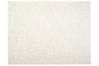 Floral Area Rug in Recycled Polyester, Washable Medium-Pile Design in Bone Beige or Camel, Multiple Room Sizes