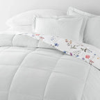 Floral Comforter Set in Pink