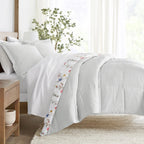 Floral Comforter Set in Pink