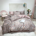 Floral Duvet Cover Set in 100% Egyptian Cotton