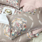 Floral Duvet Cover Set in 100% Egyptian Cotton