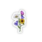 Floral Sticker 4 Pack