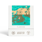 Florida Scratch-Off Adventure Bucket List Gift Set with 50 Local Activities to Explore Across the State