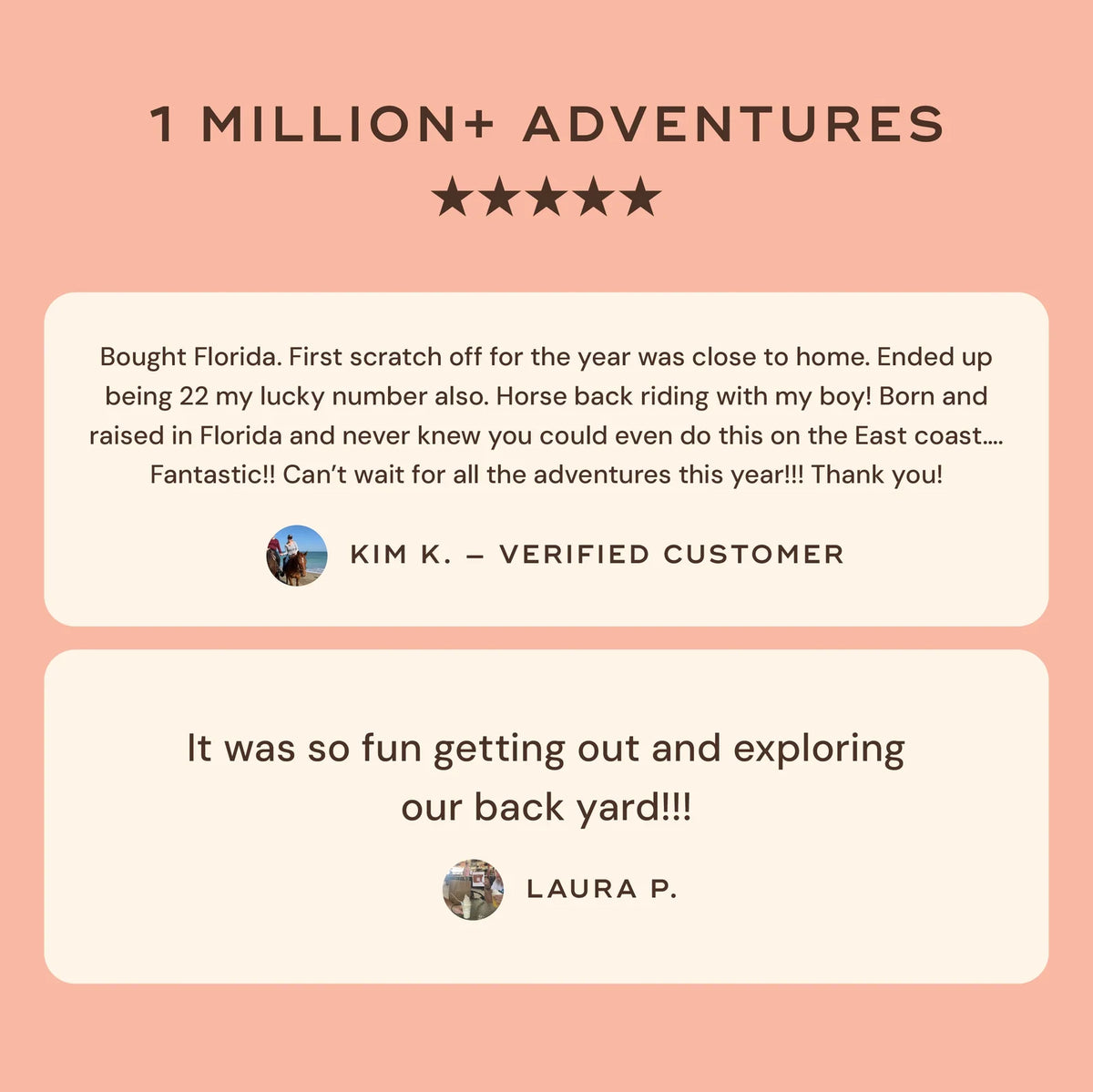 Florida Scratch-Off Adventure Bucket List Gift Set with 50 Local Activities to Explore Across the State