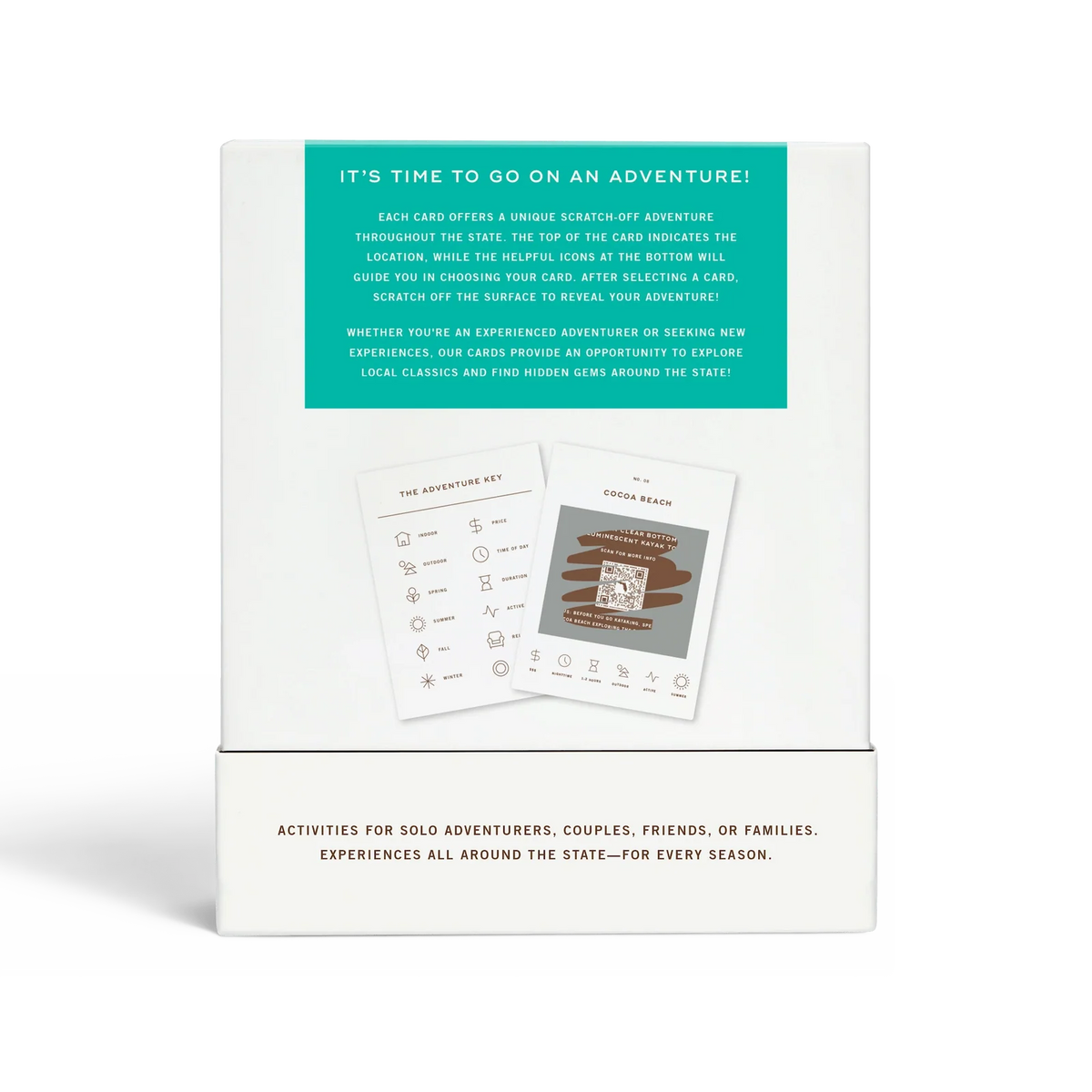 Florida Scratch-Off Adventure Bucket List Gift Set with 50 Local Activities to Explore Across the State