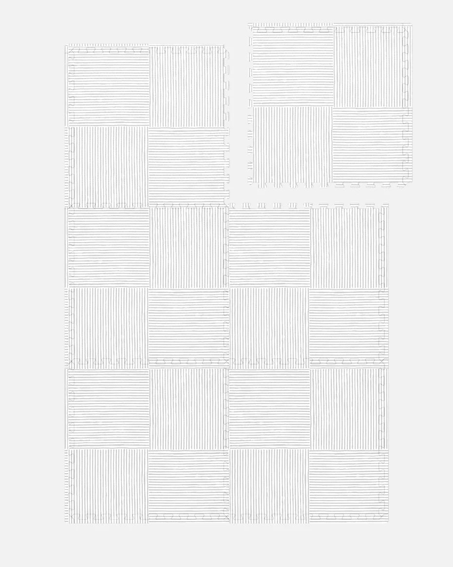 Foam Play Mat for Floor Play, Cushioned Non-Toxic Design in Multiple Styles and Large 4x6 to 10x12 Sizes