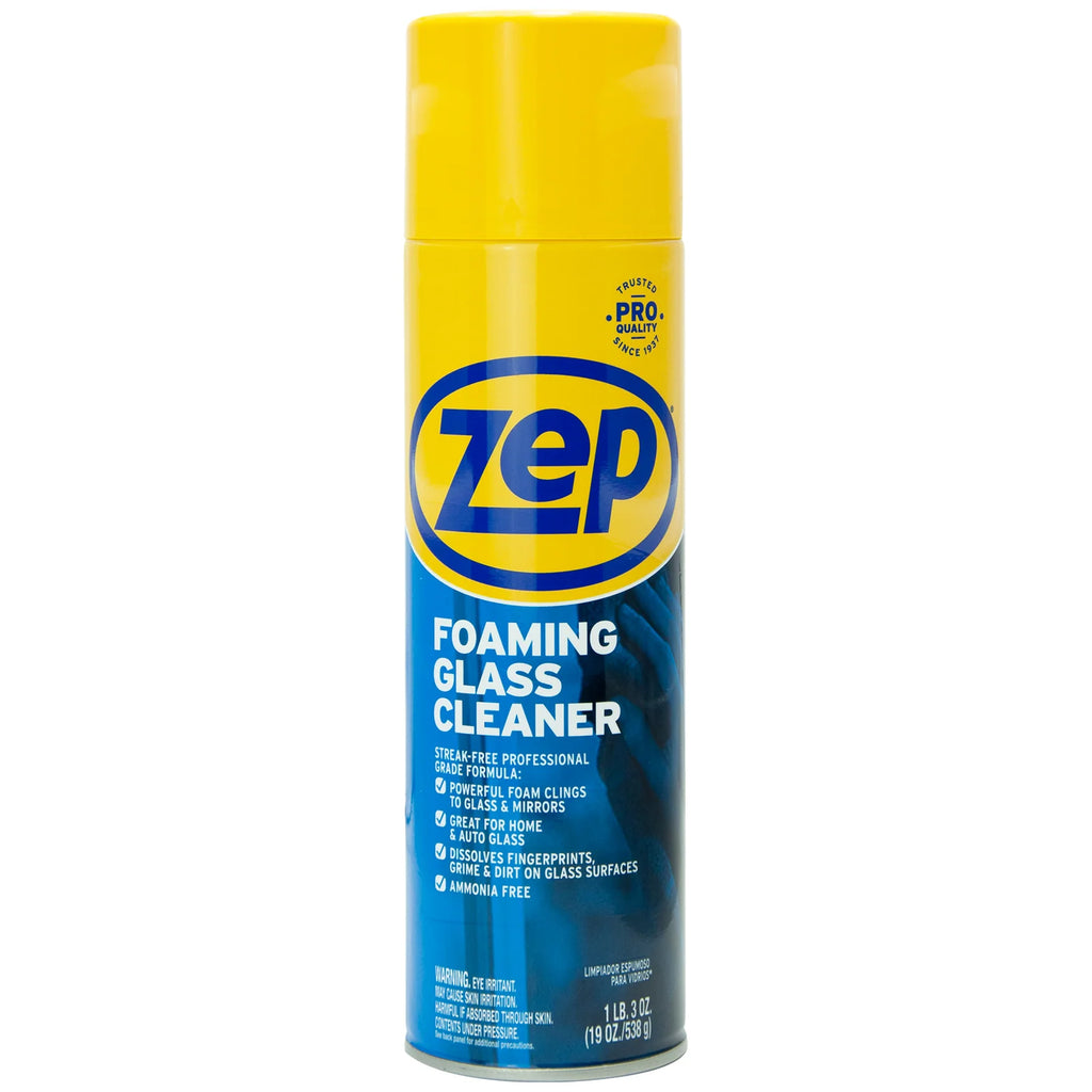 Foaming Glass Cleaner in 19 oz Aerosol Cans