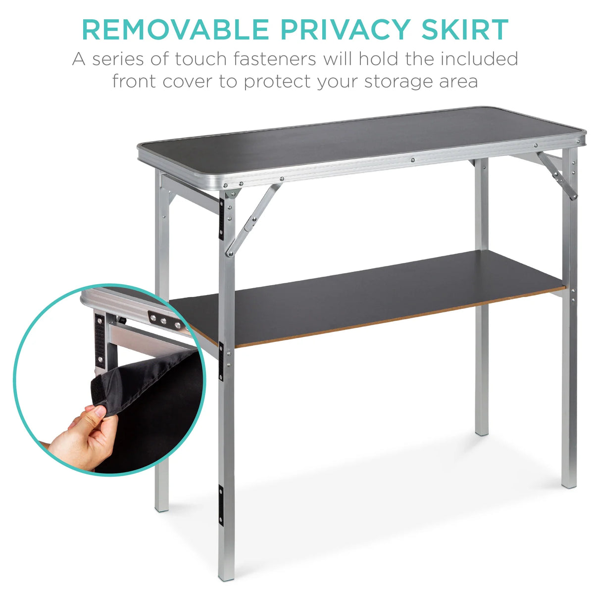 Foldable Pop-Up Bar Table