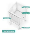 Folding Toddler Kitchen Tower with an Adjustable Platform for Counter Height Activities and Flat Storage
