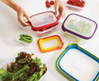 Food Storage Containers, 12-Piece Multicolor Set