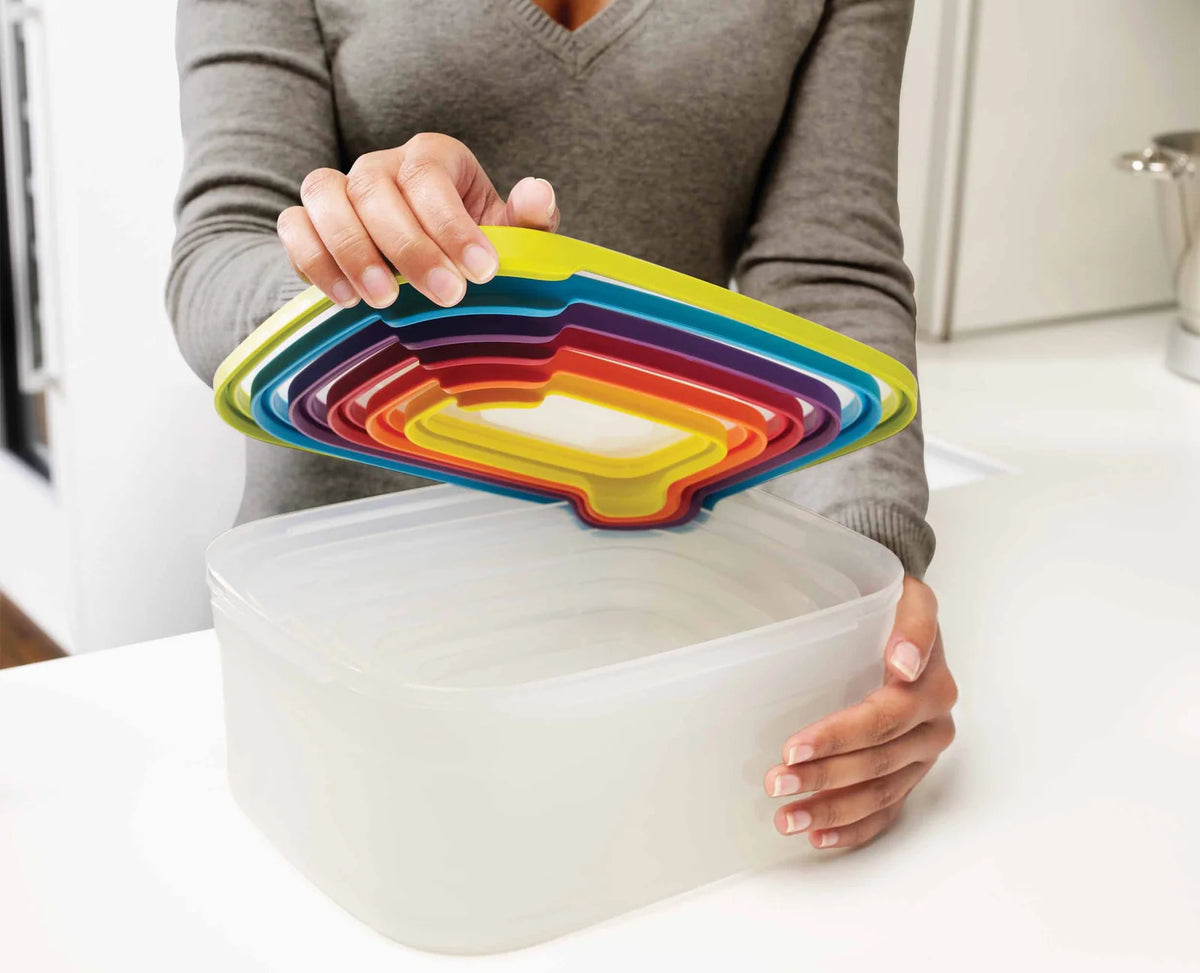 Food Storage Containers, 12-Piece Multicolor Set