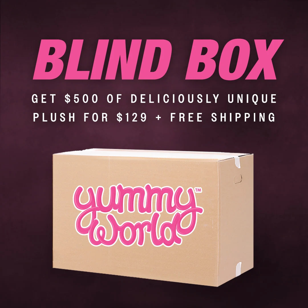 Food-Themed Mystery Blind Box Plush Assortment for Collectors, Cuddlers, and Fun Gift Giving