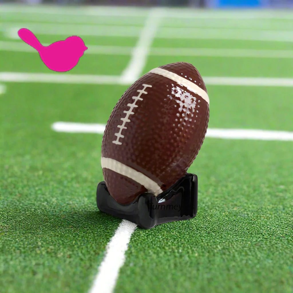 Football Decorative Mini in Ceramic, Approximately 3 Inches,