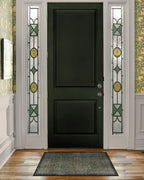 Forest Green Flatwoven Rug