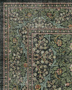 Forest Green Flatwoven Rug