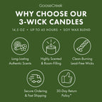 Forest Pine 3-Wick Scented Candle