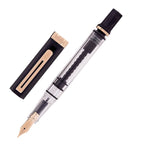 Fountain Pen in Smoke Black and Rose Gold