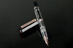 Fountain Pen in Smoke Black and Rose Gold