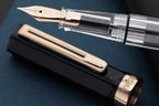 Fountain Pen in Smoke Black and Rose Gold
