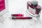 Fountain Pen in Transparent Burgundy