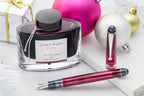 Fountain Pen in Transparent Burgundy