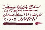 Fountain Pen Ink in Dark Burgundy Red, 80ml Glass Bottle