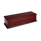 Fountain Pen Organizer Case with Matching Two-Pen Stand and Velvet-Lined Storage for Writing Essentials