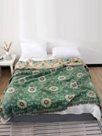 Four-Layer Cotton Bed Blanket in Breathable Muslin