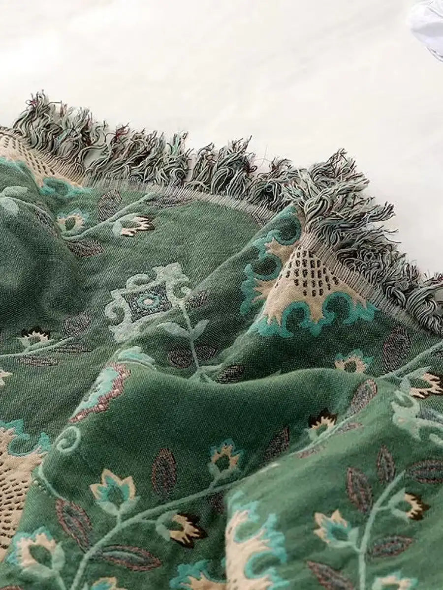 Four-Layer Cotton Bed Blanket in Breathable Muslin
